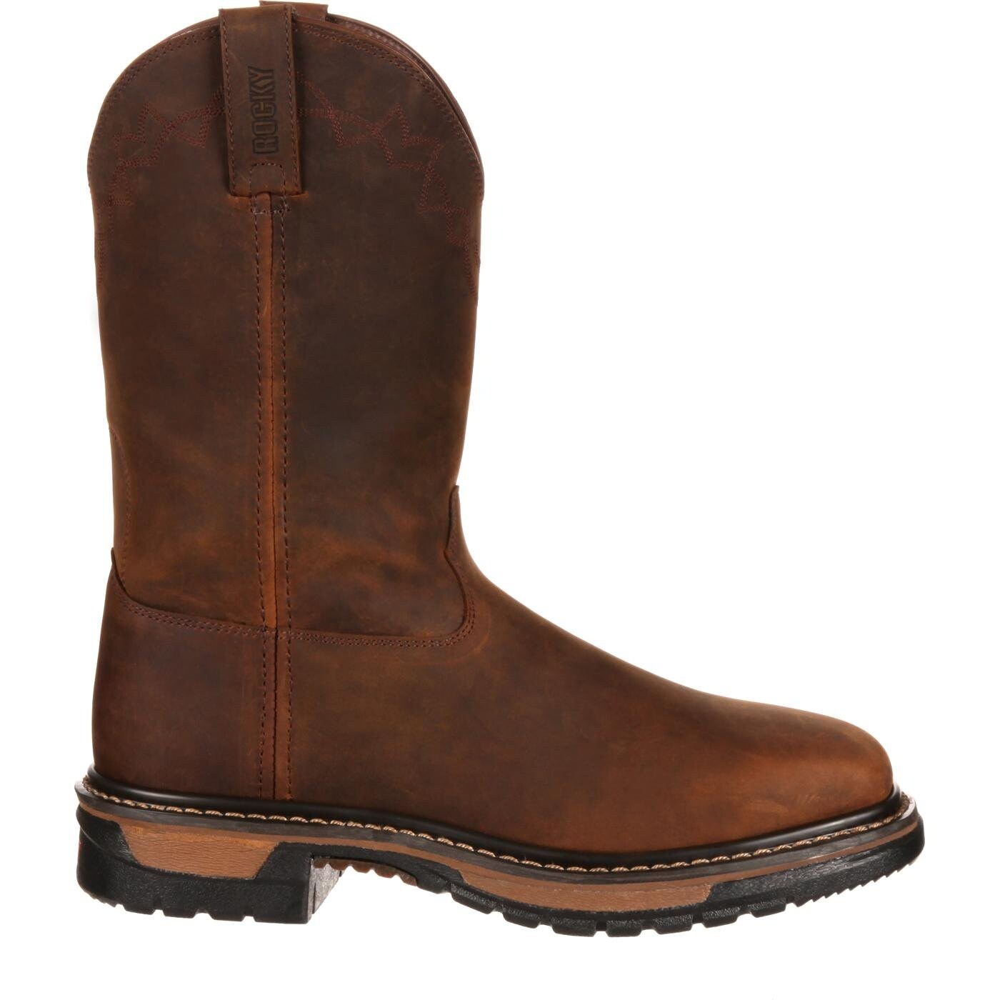 steel toe western cowboy boots
