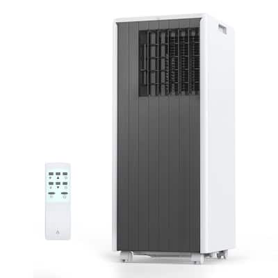 8000 BTU Portable Air Conditioner with Dehumidifier Fan Window Installation Kit&Remote Control