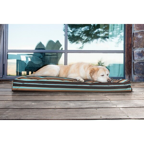 FurHaven Pet Bed Deluxe Print Indoor Outdoor Water Resistant