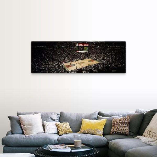 Shop Spectators Watching A Basketball Match Key Arena Seattle King County Washington State Canvas Wall Art Overstock 16894816