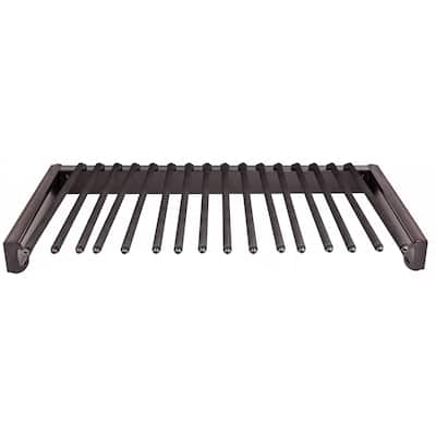 Hardware Resources 16 Hook Pull Out Pants Rack with Full Extension
