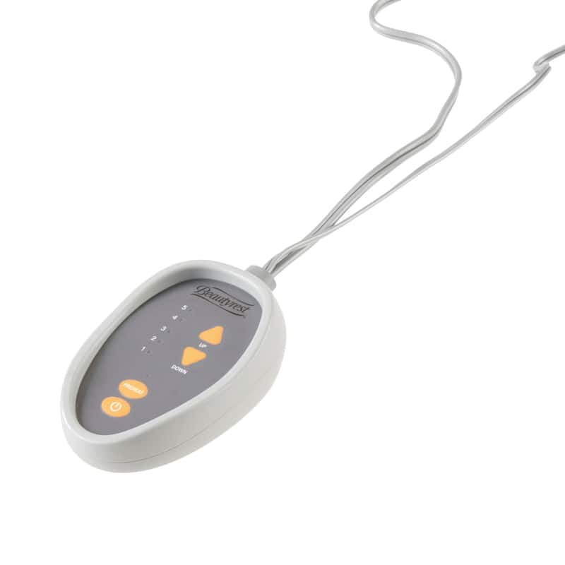 Beautyrest Heated Microfiber Mattress Pad with 3M Scotchgard White