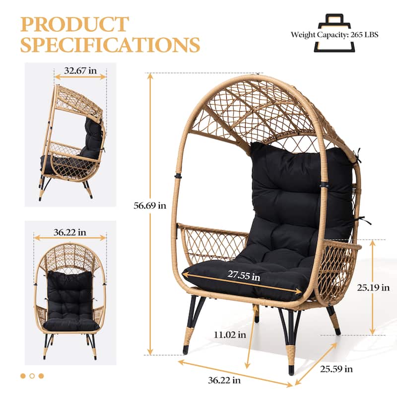 Outdoor Aluminum Dining Chairs Modern Stackable Armchairs