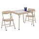 preview thumbnail 21 of 31, Kids Colorful 3 Piece Folding Table and Chair Set