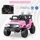 preview thumbnail 14 of 33, 12V 7Ah Licensed Toyota FJ Cruiser Electric Car with Remote Control - 39” x 26” x 27.5”