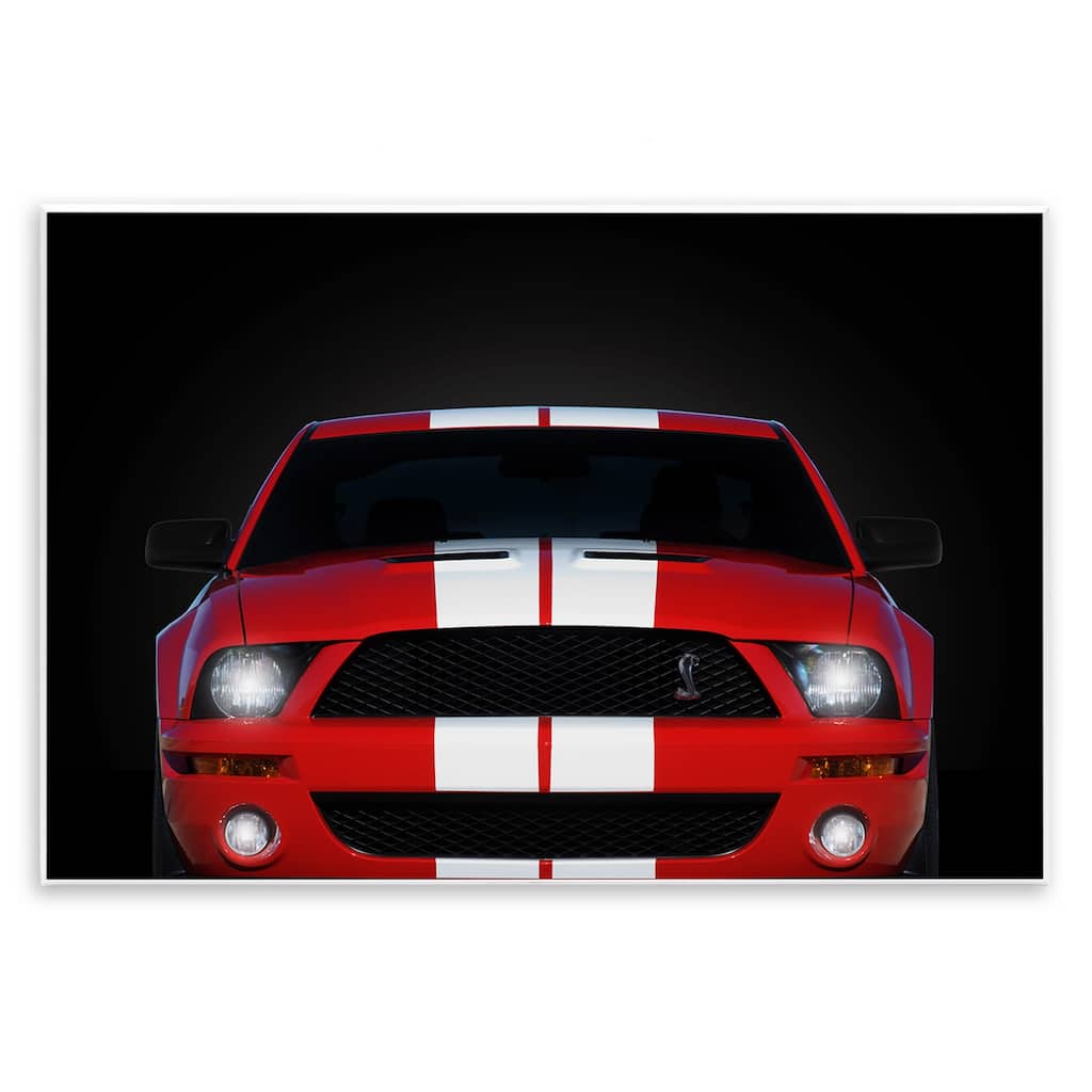 Stupell Iconic Red Sports Car Wall Plaque Art Design By Mark Rogan