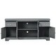preview thumbnail 14 of 27, Rectangle TV Stand for TV up to 65in with 4 Doors