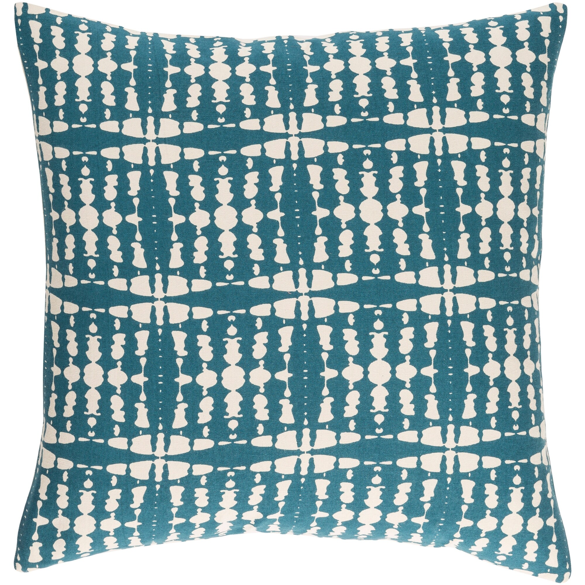 Shop Decorative Staveley Teal Blue 18 Inch Throw Pillow Cover Overstock 23143640