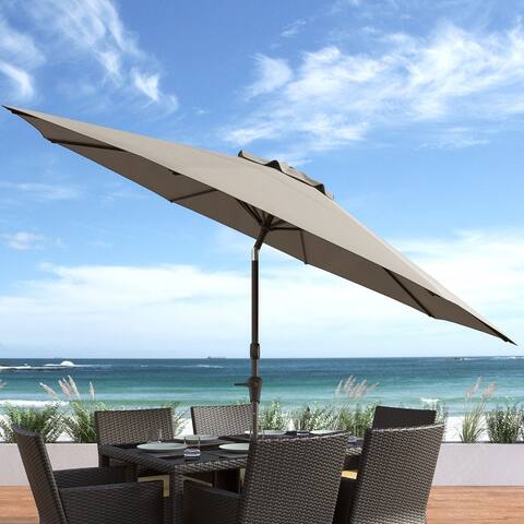 North Bend UV and Wind Resistant Tilting Patio Umbrella by Havenside Home, Base Not Included