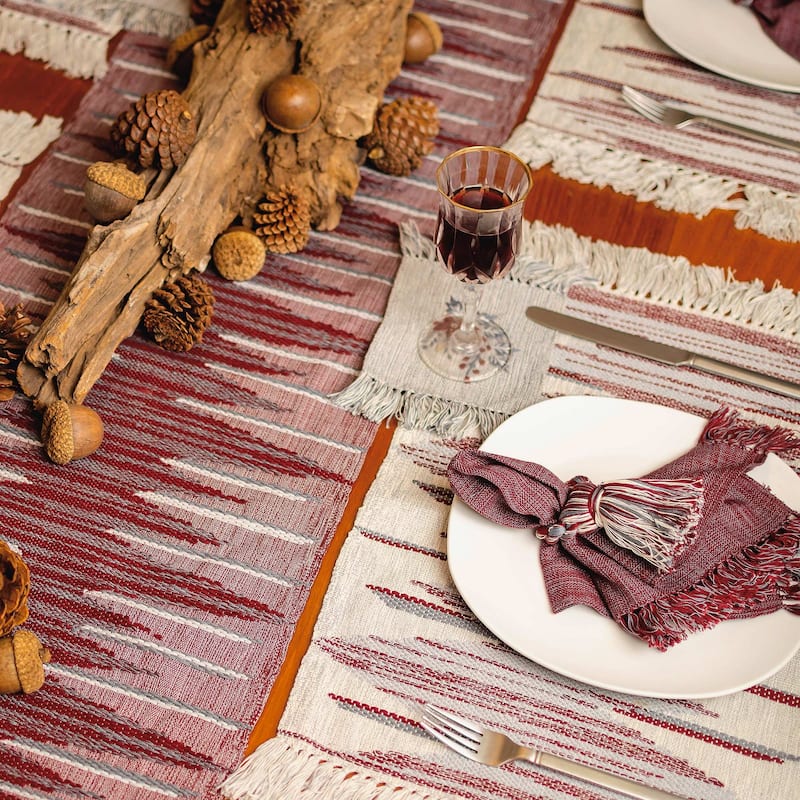 Novica Handmade Warm Memories Cotton Placemats (Set Of 4)