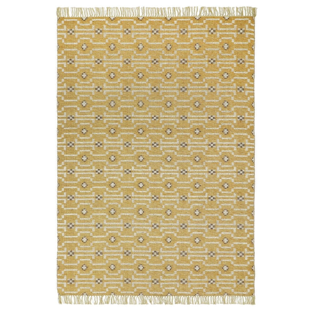 Terra by Obeetee Aurora Gold Rug