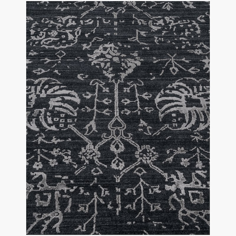 Ben Soleimani Abra New Zealand Wool and Viscose Hand-Knotted Rug