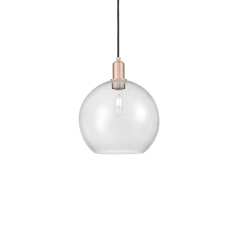 Innovations Lighting 716-1P-15-12 Athens Pendant Athens 12" Wide - Antique Copper / Seedy