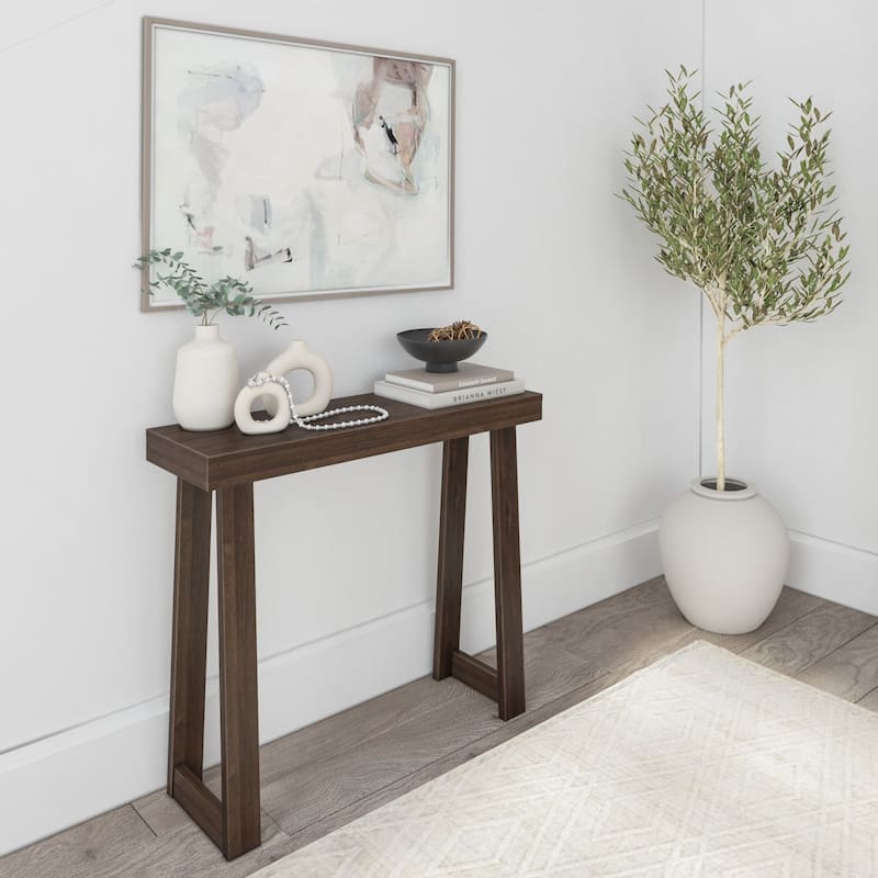 Plank and Beam Classic Console Table - 36 inches - 36" - Walnut