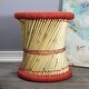preview thumbnail 66 of 76, Natural Geo Moray Decorative Handwoven Jute Accent Stool