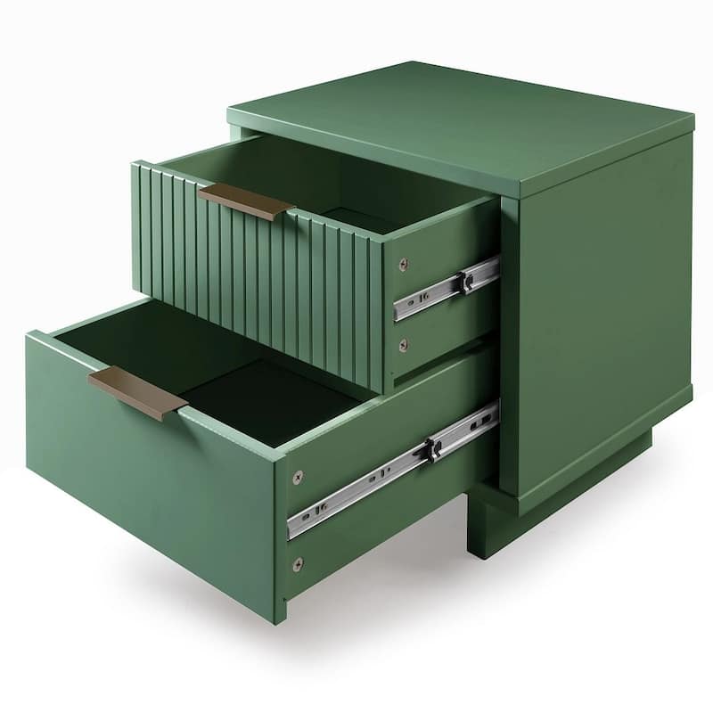Manhattan Comfort 2.0 Granville Modern 2 Drawer Nightstand