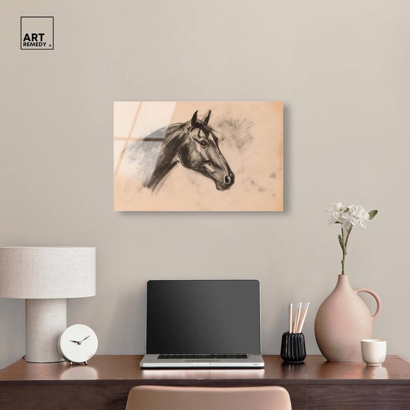 Strong side Acrylic by Art Remedy, Ready to Hang