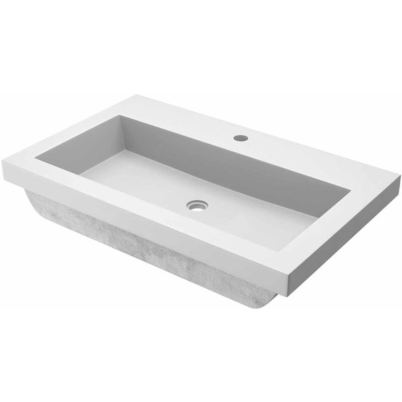 Native Trails NativeStone 30" Rectangular Stone Composite Drop In