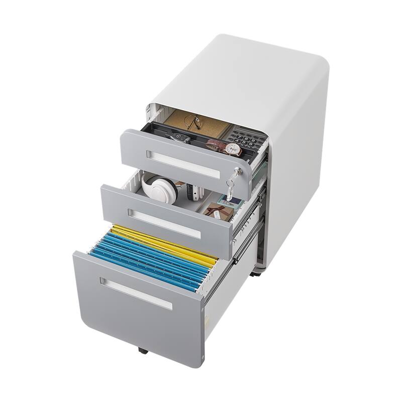 Mobile File Cabinet Under Desk Office,Versatile Storage Cabinet