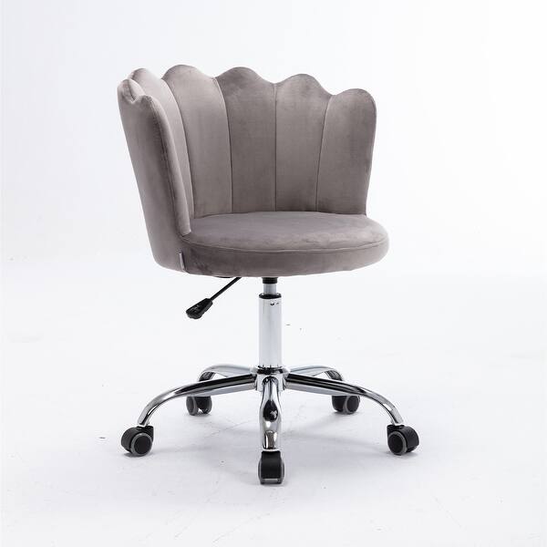 Merax Swivel Velvet Shell Chair For Living Room Overstock 32953823