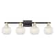 Option Black Antique Brass / White Mouchette