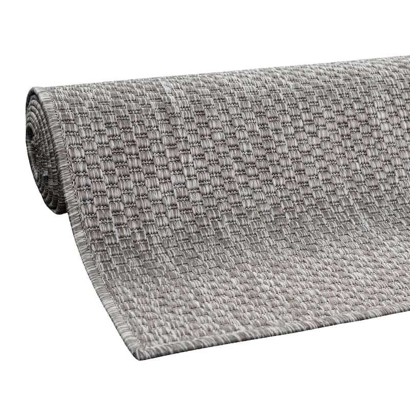 Variegated Waterproof Outdoor Rug for Patio