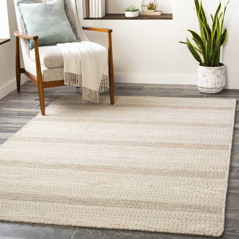 Livabliss Mardin Bohemian Tribal Area Rug - 8' x 10' - Cream