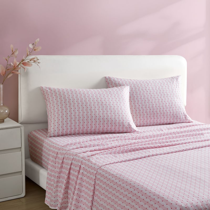 Betsey Johnson Printed Novelty Sheet Sets