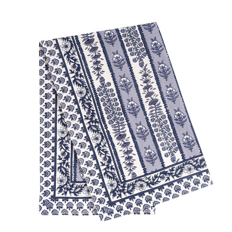 Couleur Nature Provence Avignon Tea Towels - Set of 3 - Blue/Marine