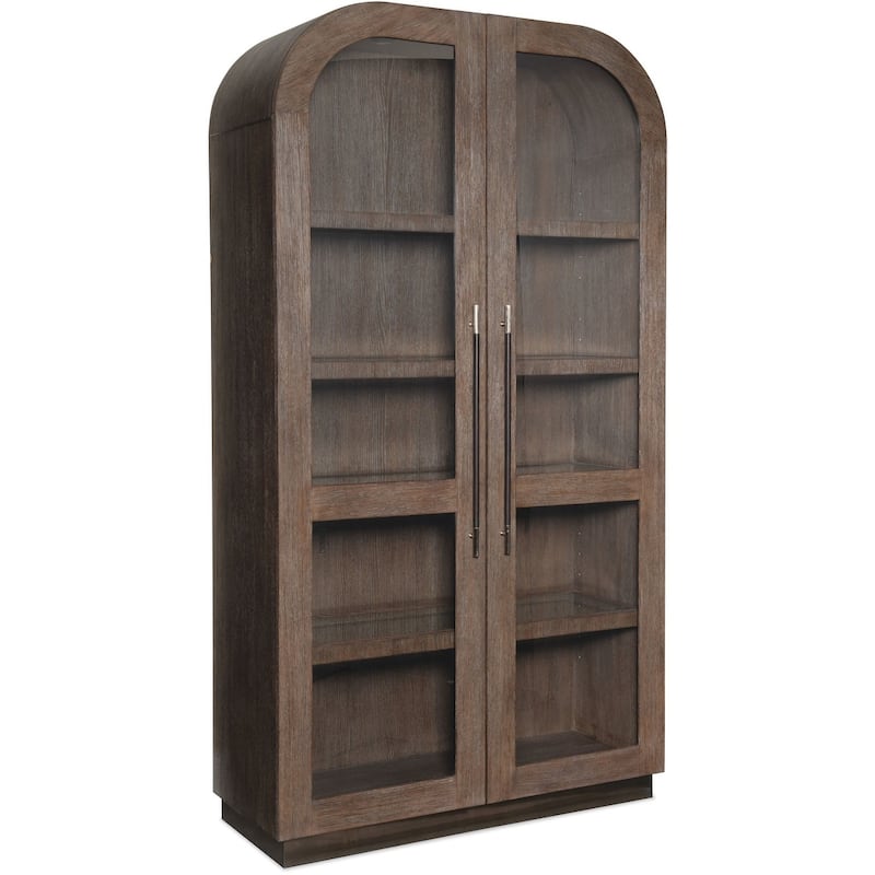 Hooker Furniture 6850-75906 Modern Mood 46" Wide Oak Display Cabinet