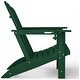 preview thumbnail 152 of 156, Aderson Outdoor Poly Adirondack Chair With Ottoman And Side Table 12-Piece Set