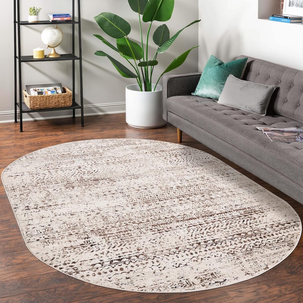 Contemporary Wralvale Collection Area Rug
