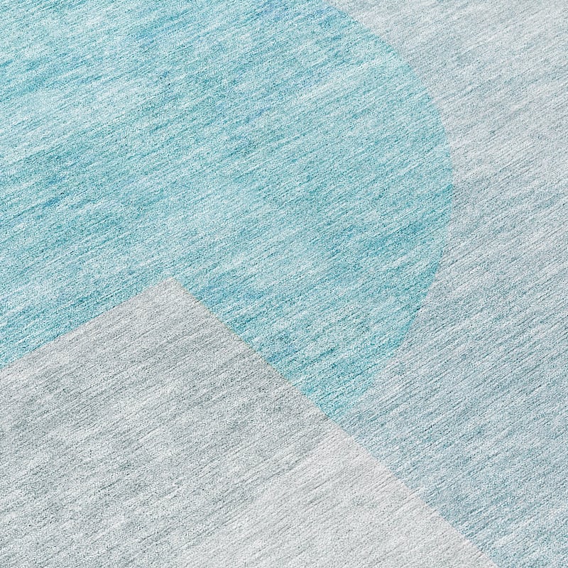 Machine Washable Indoor/ Outdoor Chantille Contemporary Modern Rug