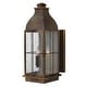 preview thumbnail 1 of 0, Hinkley Lighting Bingham 3 Light 21" Tall Outdoor Wall Sconce with LED Sienna