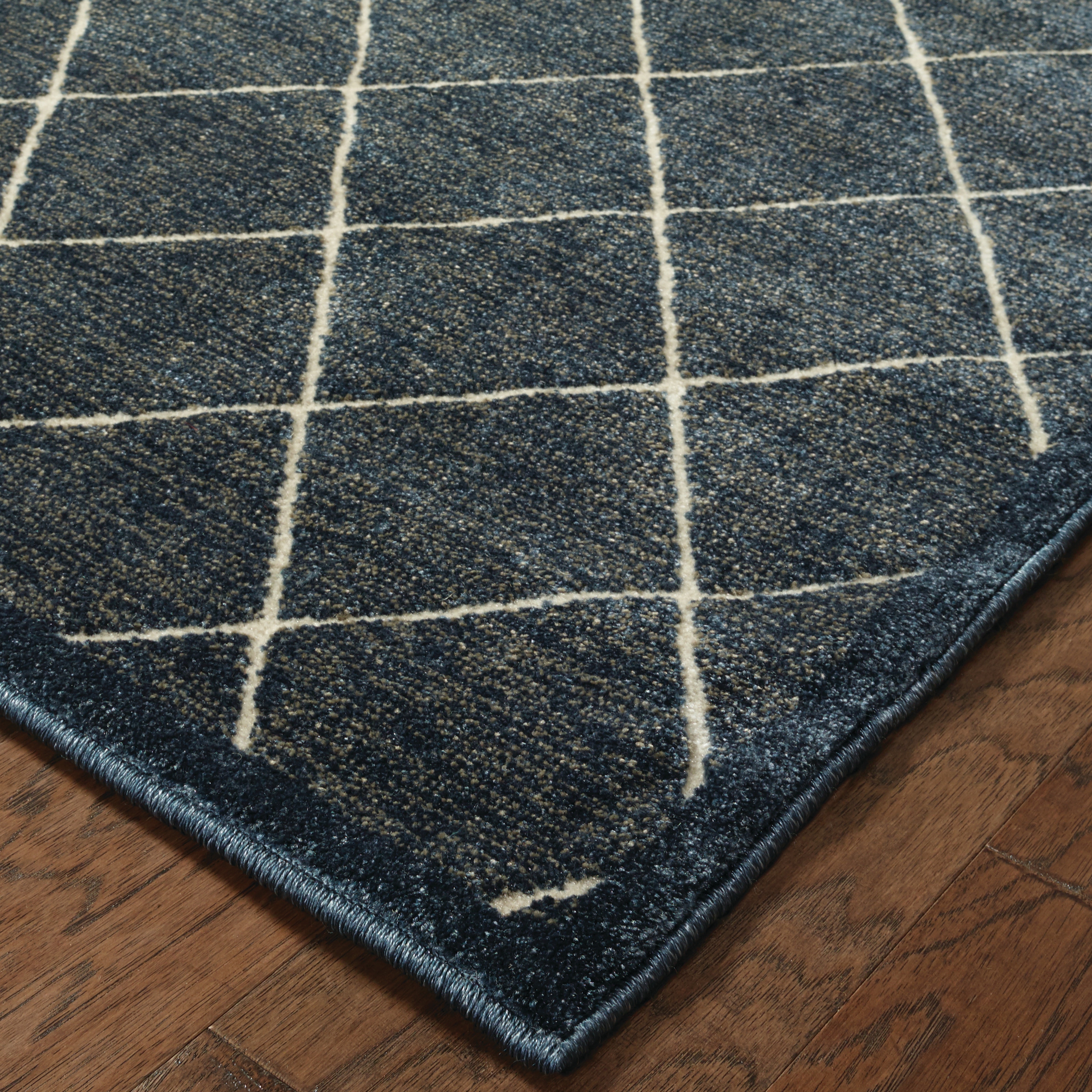 Shop Easton Diamond Trellis Heathered Area Rug Overstock 10635298