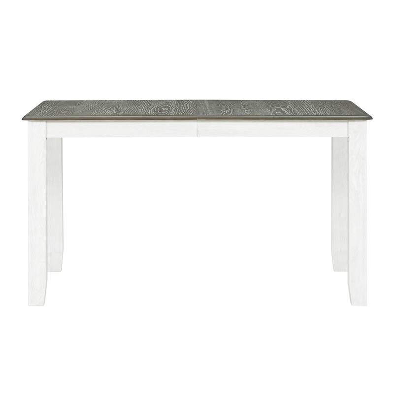 Retro Style 7-Piece Dining Table Set