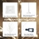 preview thumbnail 12 of 10, 3 Piece Lighted Trees and Branches Set, Christmas Holiday Party Decorations Pre-Lit White Birch Tree LED Lighted Trees