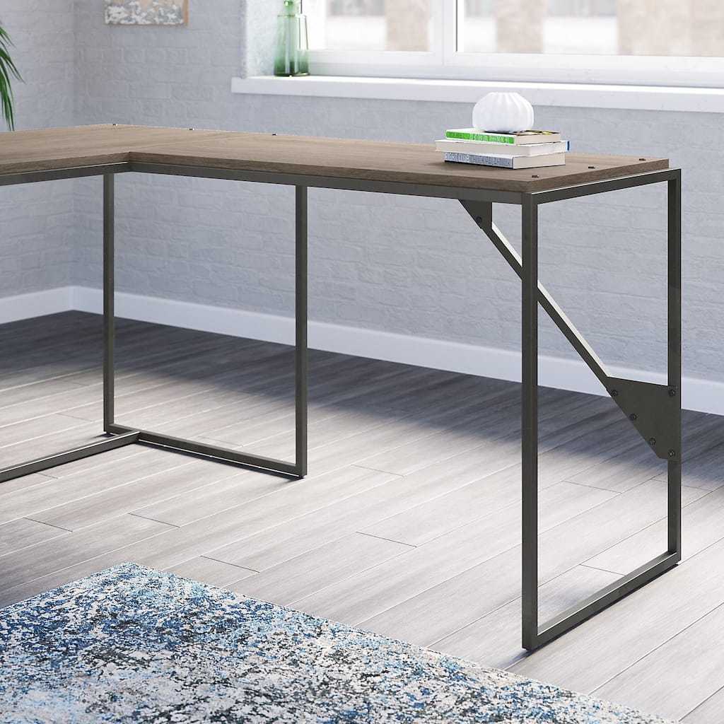 Refinery 37W Desk Return by Bush Furniture