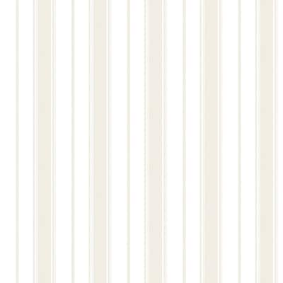 Seabrook Designs Chic Stripe Unpasted Wallpaper