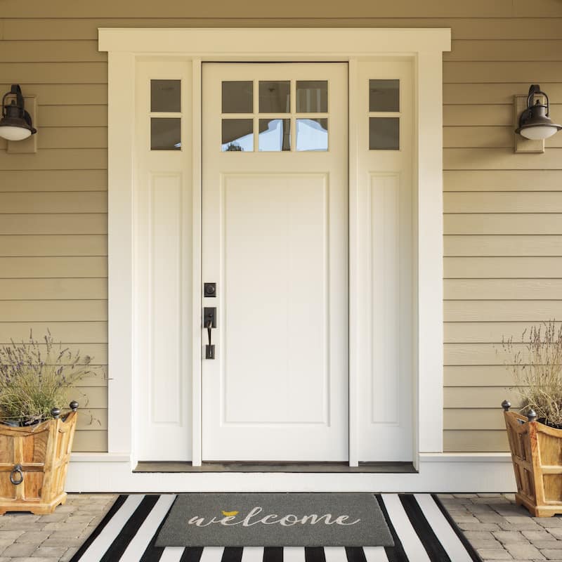 Welcome Bird Doormat 17x29