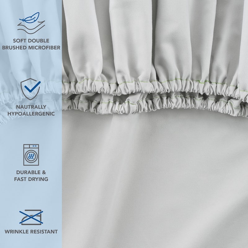 Host & Home Microfiber Fitted Sheets (6 Pack)