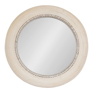 Kate and Laurel Jonesport Round Wall Mirror - 26x26