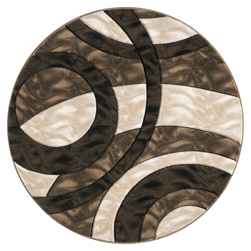 Orelsi Collection Abstract Area Rug