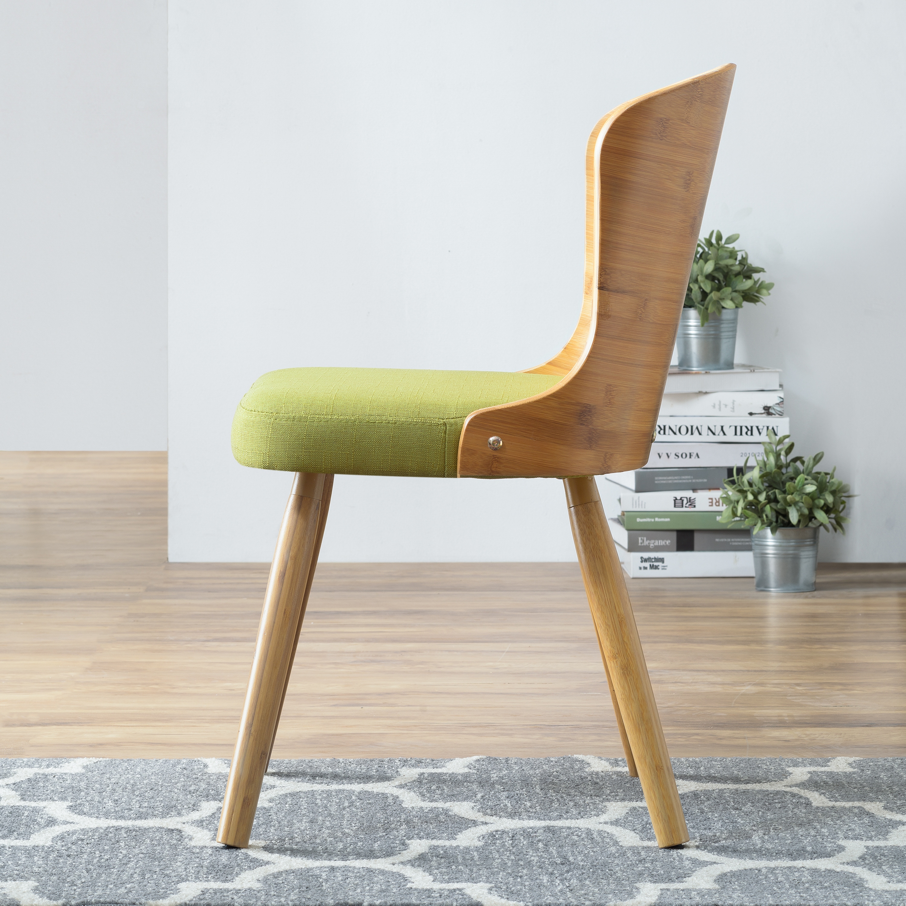 Corvus Calvados Mid century Modern Dining Chairs Set of 2