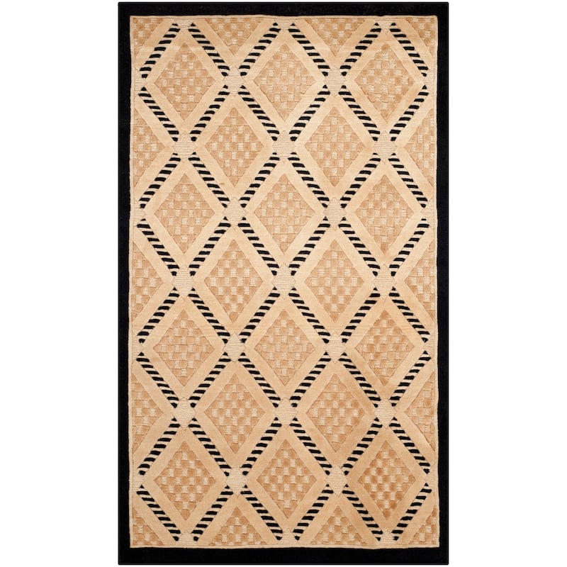 SAFAVIEH Couture Hand-knotted Tibetan Metie Modern Wool Rug