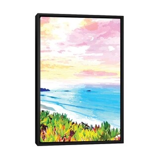 iCanvas "The Forgotten Beach" by 83 Oranges Framed Canvas Print