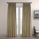 preview thumbnail 33 of 155, Exclusive Fabrics Signature Pleated Blackout Velvet Curtain (1 Panel)