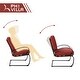preview thumbnail 4 of 15, PHI VILLA Spring Motion 7-piece Patio Dining Set