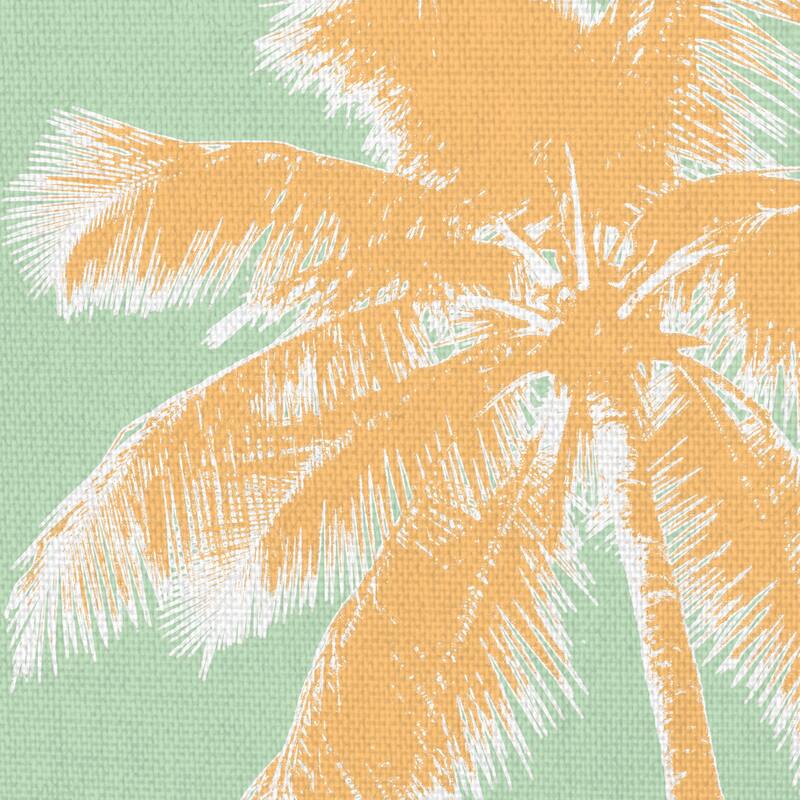 Retro Palms 1 by The Studio Canvas Art Print