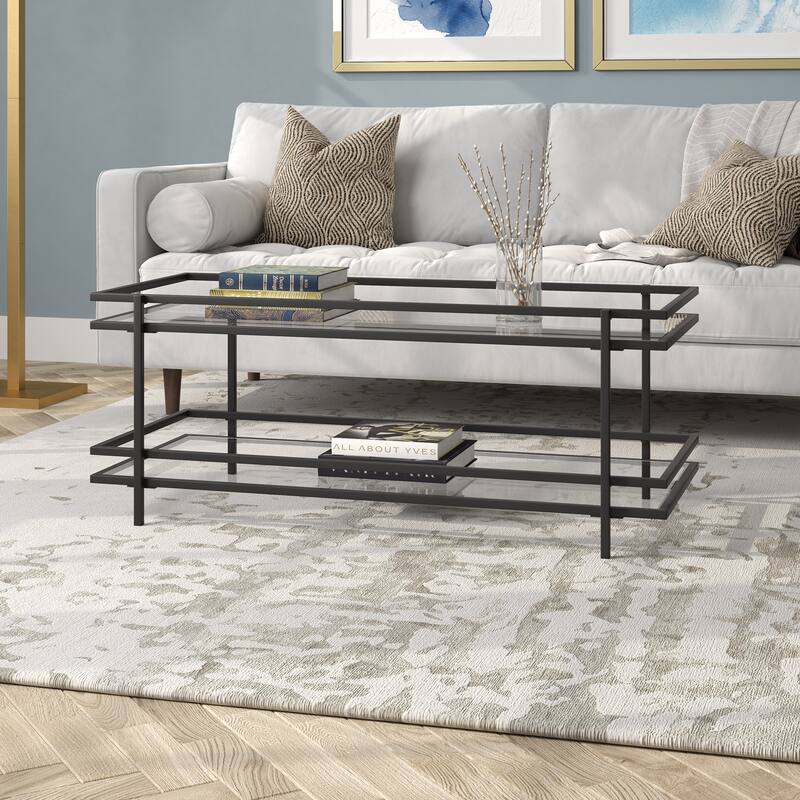 Robillard Coffee Table - Blackened Bronze